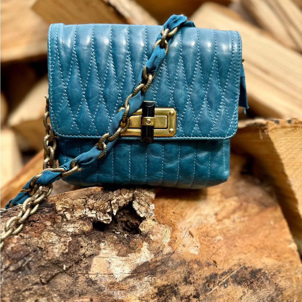 Lanvin Happy Mini Pop Quilted Bag